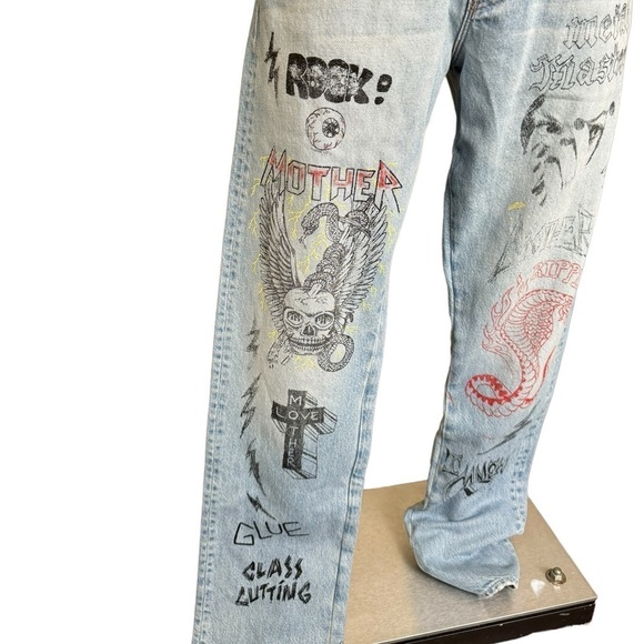NWT MOTHER The Chaser Jeans in Bloodshot Eyes Wash Men’s Size:29 - Picture 7 of 17